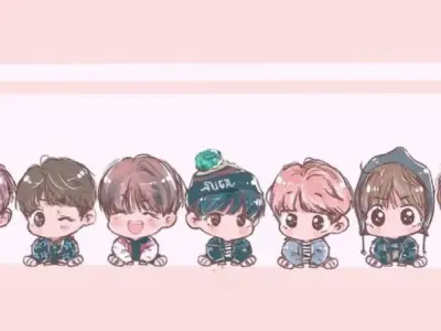 Bộ sưu tập ảnh BTS chibi siêu dễ thương mới nhất năm may