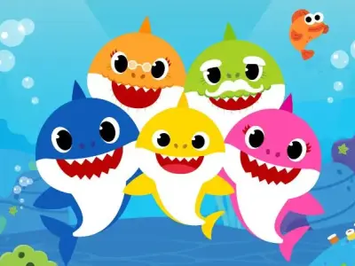 Bộ 100+ tranh tô màu Baby Shark giúp bé thỏa sức sáng tạo