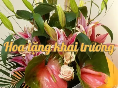 Bộ sưu tập ảnh hoa tặng khai trương đẹp nhất 2024