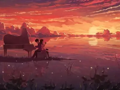 Những hình nền anime tình cảm lãng mạn đẹp đến ngỡ ngàng
