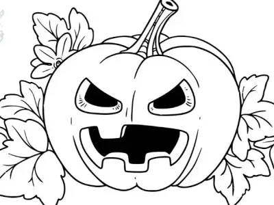 Top 50+ tranh tô màu lễ hội Halloween độc đáo cho bé