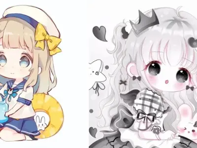Tổng hợp ảnh anime nữ chibi cute siêu dễ thương nhất