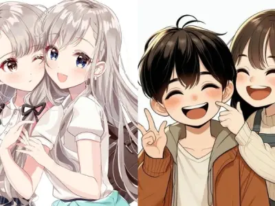 Khám phá trọn bộ ảnh avatar đôi chibi cute cực dễ thương
