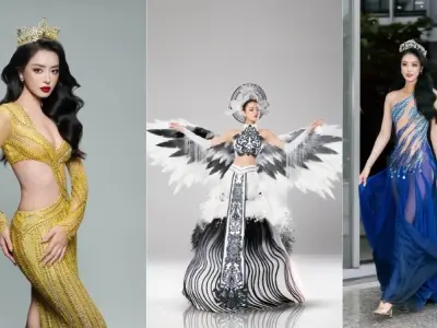 Ảnh Á hậu Bùi Khánh Linh lung linh trong từng khung hình