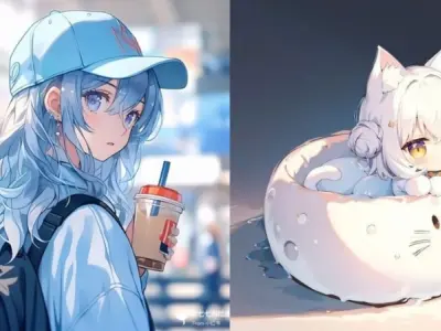 Bộ sưu tập ảnh cô gái chibi dễ thương, cực kỳ cuốn hút