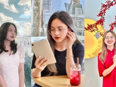 Bộ ảnh Tiktoker Đặng Thu Hà nổi bật trên mạng xã hội