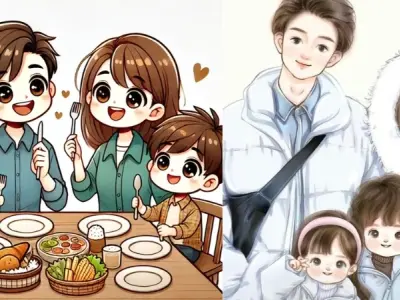 Cập nhật xu hướng ảnh Gia đình chibi được yêu thích nhất