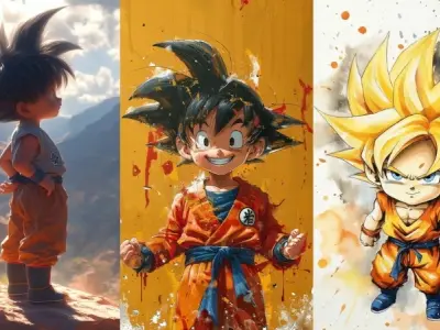 Tổng hợp những ảnh Goku chibi ngộ nghĩnh và vui nhộn nhất
