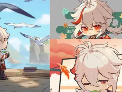 Ngắm nhìn bộ sưu tập ảnh Kazuha chibi đẹp dễ thương