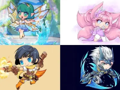 Tuyển tập ảnh liên quân chibi siêu dễ thương dành cho fan