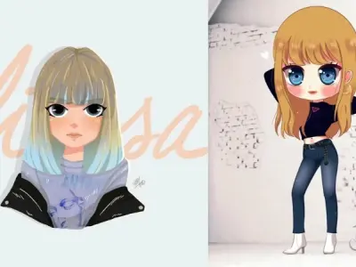 Ngắm nhìn bộ sưu tập ảnh Lisa chibi cute dễ thương nhất