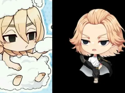 Ảnh Mikey chibi ngầu lòi phù hợp cho fan cứng Tokyo Manji
