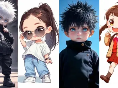 Ảnh anime chibi cute đẹp rụng tim cho fan mê hoạt hình