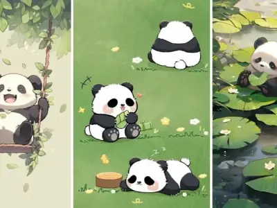 Top hình chibi panda đẹp nhất khiến người xem mê mẩn