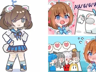 Loạt 55+ hình Simmy chibi cute đang gây bão khắp mạng xã hội