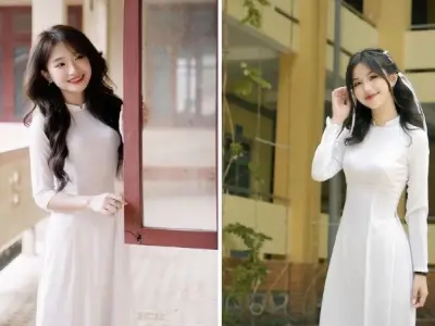 Avt nữ áo dài đẹp nhẹ nhàng mang đậm bản sắc Á Đông