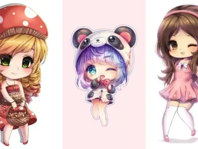 Loạt ảnh nữ chibi cute xinh xắn ngắm hoài không chán