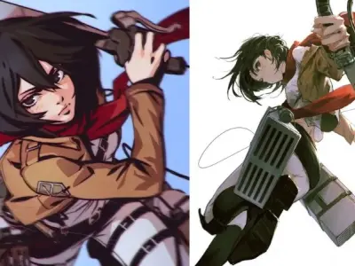 Avatar Mikasa đẹp chuẩn nét vẽ đậm chất Attack On Titan
