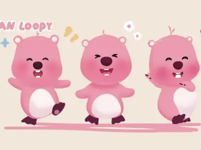 Tổng hợp hình nền Loopy đáng yêu khiến ai cũng phải tan chảy