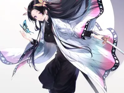 Hình nền Shinobu ngầu lòi cho tín đồ Kimetsu no Yaiba