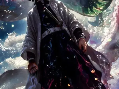 BST ảnh Obanai siêu ngầu dành cho fan cứng Demon Slayer