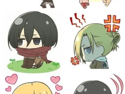 Attack On Titan Chibi - Hình ảnh đáng yêu không thể bỏ lỡ