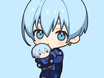 101+ Hình ảnh chibi Isagi yoichi cute và đáng yêu nhất