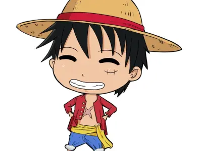 20+ Hình ảnh Chibi Luffy siêu cute và ngộ nghĩnh nhất
