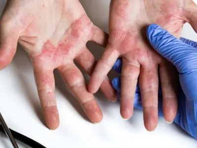 Tổng hợp hình ảnh bệnh chàm khô rõ nét nhất