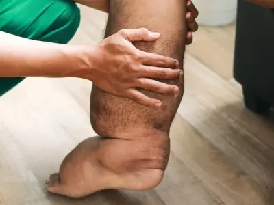 Hình ảnh bệnh phù chân voi qua từng giai đoạn phát triển