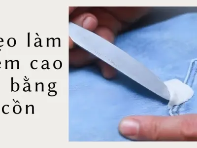 Sự thật về mẹo làm mềm cao su bằng cồn ít người dám thử