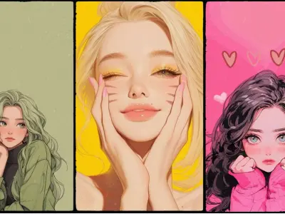 789+ Hình nền cute nữ ngầu đáng yêu và độc đáo cho năm 2026