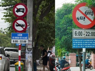 Các loại biển báo cấm giao thông cần ghi nhớ