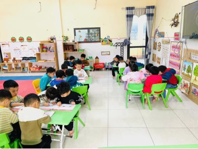 Hướng dẫn chi tiết cách tô màu đoàn tàu hỏa cho bé