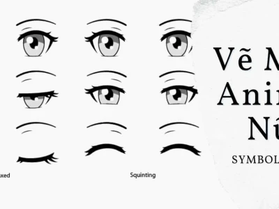 Hướng dẫn vẽ mắt anime nữ đơn giản: Bí quyết tạo đôi mắt lung linh