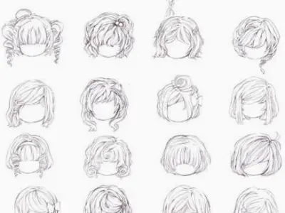 Hướng dẫn vẽ tóc chibi nữ đơn giản và cute nhất 2026