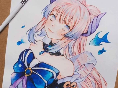 Khám Phá Thế Giới Ảnh Anime Chưa Tô Màu Đầy Sáng Tạo