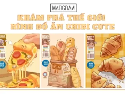 Khám phá thế giới hình chibi đồ ăn cực cute và đáng yêu