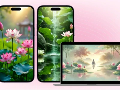 Khám phá vẻ đẹp huyền bí của hình nền hoa sen đen