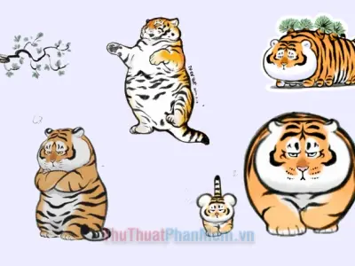 Tổng hợp 101+ Hình ảnh Hổ Chibi Siêu Cute Đáng Yêu Nhất