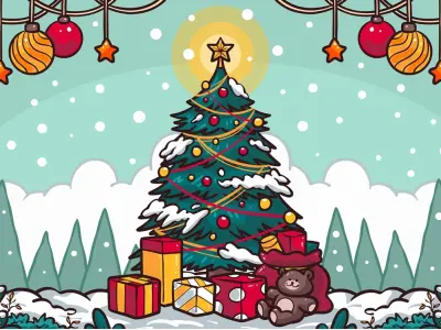 Tranh Tô Màu Noel Cho Bé: Tuyển Tập Hình Ảnh Giáng Sinh Đáng Yêu