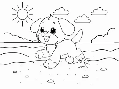 Tuyển tập tranh tô màu con vật đáng yêu cho bé tập làm quen thế giới