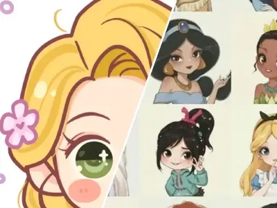 Ảnh Chibi Công Chúa Disney Dễ Thương Hay Chỉ Là Mốt Nhất Thời?