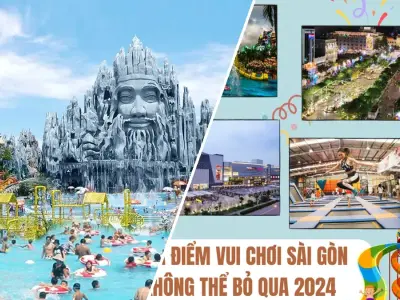 Những điểm vui chơi giải trí cuối tuần TPHCM ấn tượng