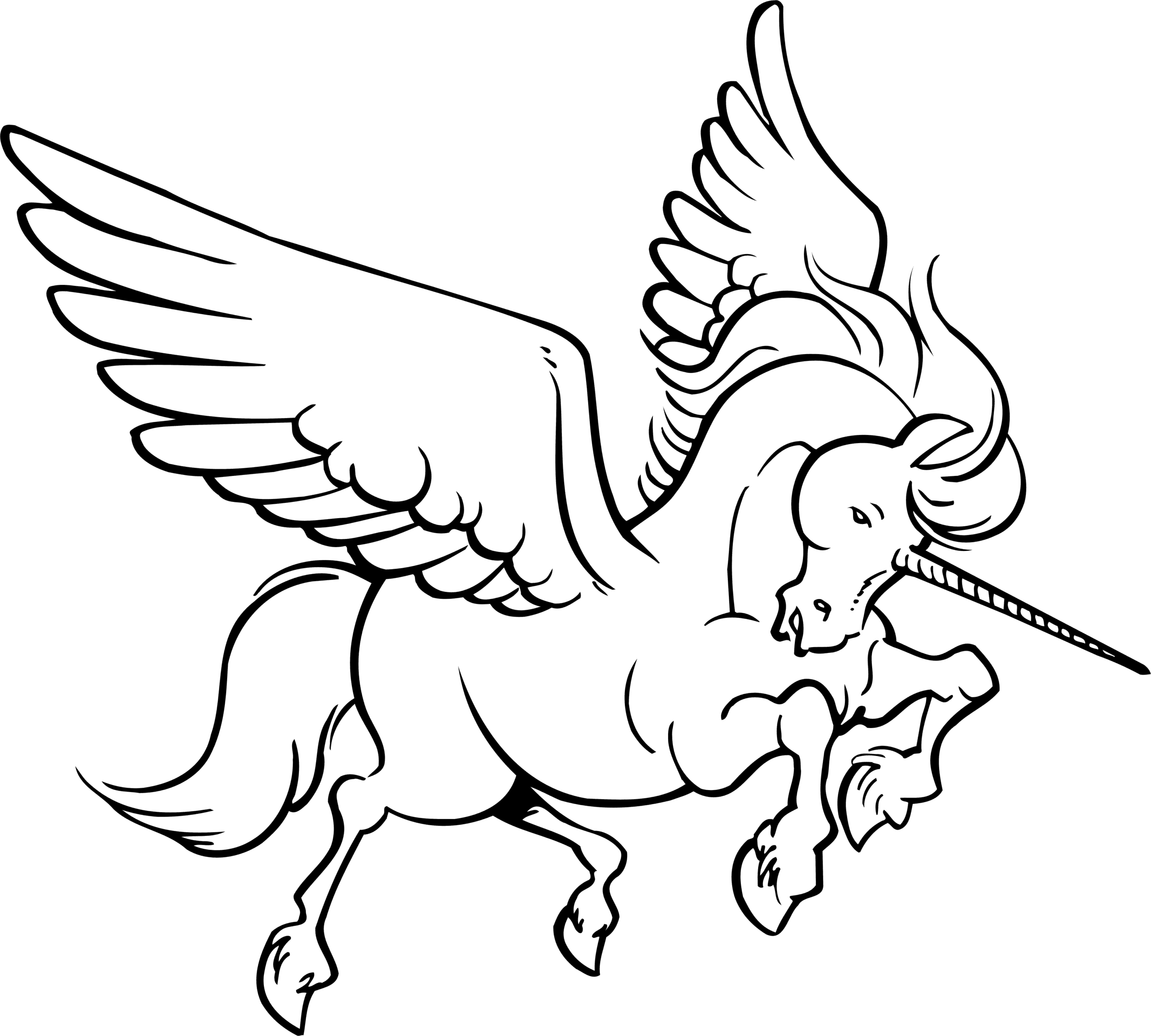 Tranh tô màu Pony với đôi cánh thiên thần đáng yêu 32