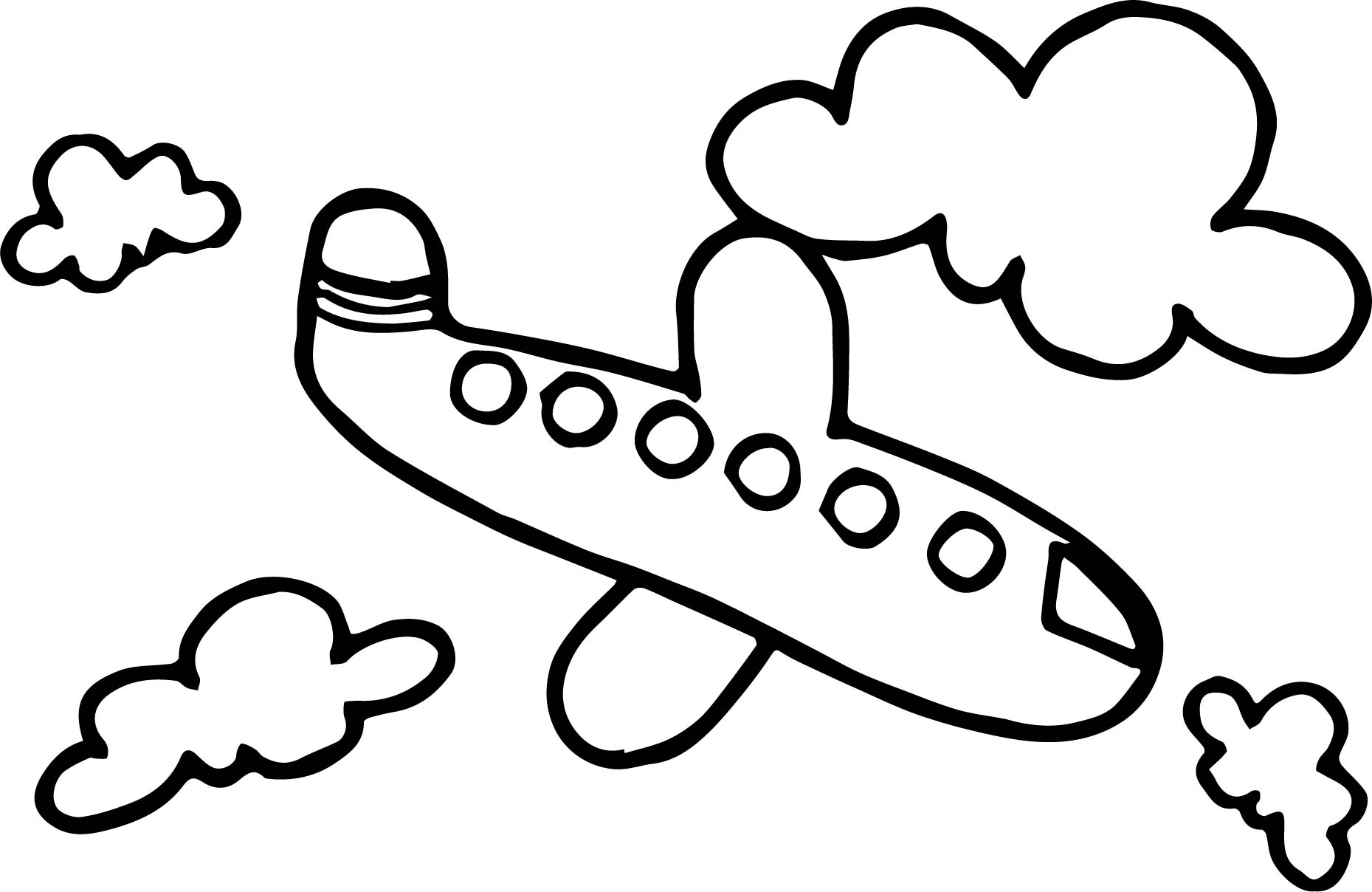 Bộ tranh tô màu máy bay siêu ngầu siêu cute cho bé 13