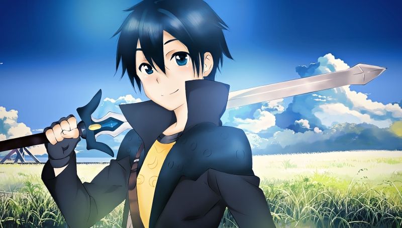 ảnh anime kirito 12