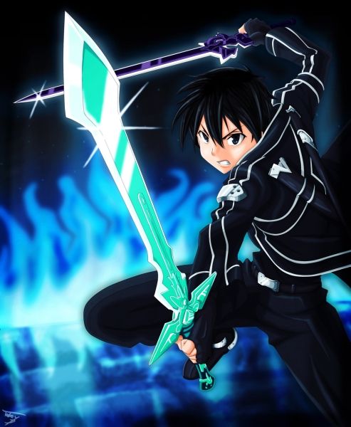 ảnh anime kirito 17