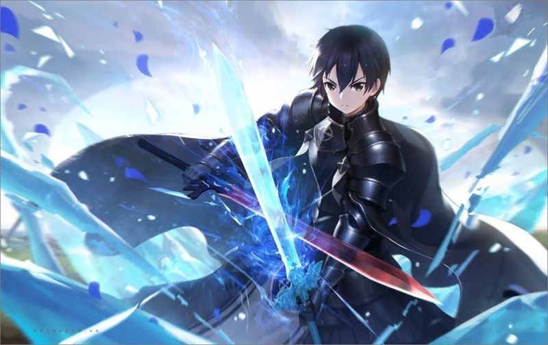 ảnh anime kirito 25