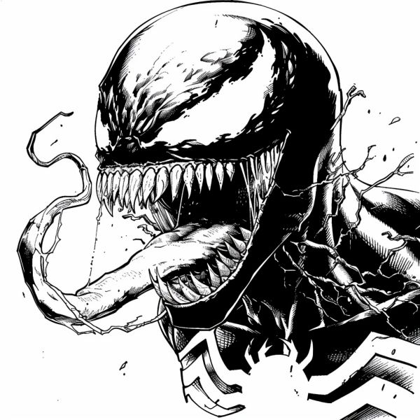 Khám phá sức hút của Venom qua bộ tranh tô màu đầy cảm hứng.